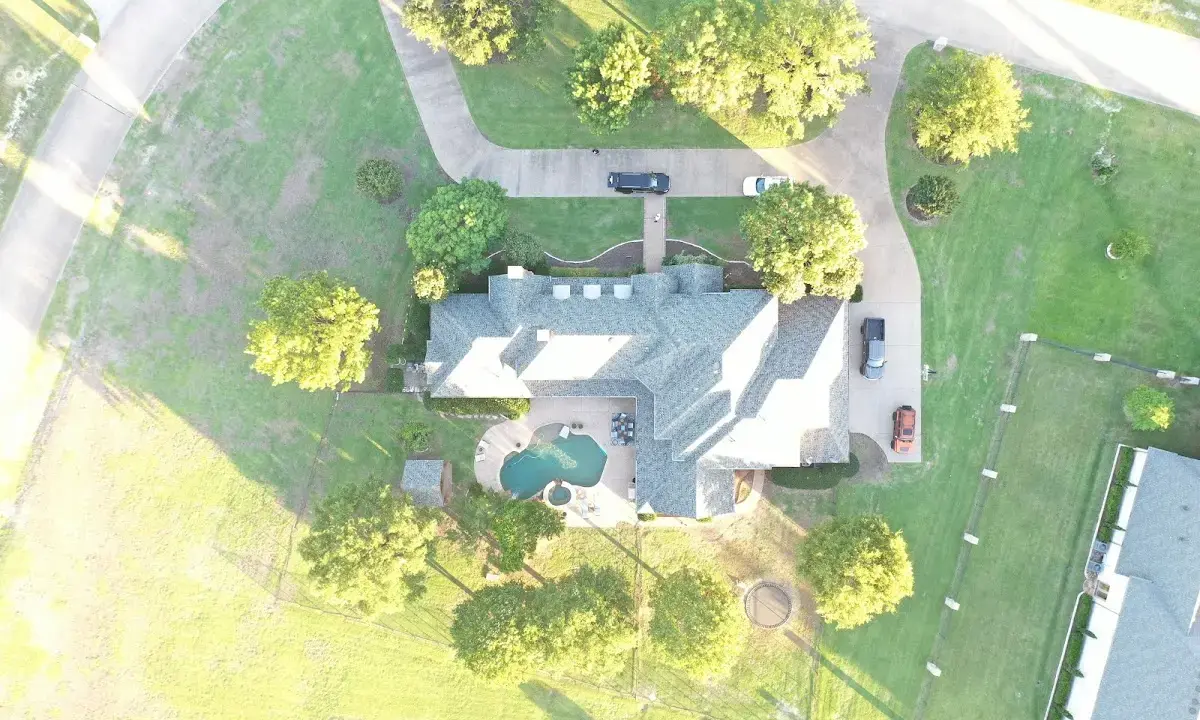 New shingle roof installation on a home in Pocatello